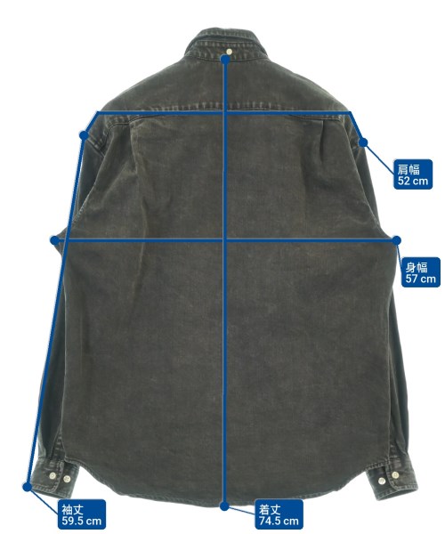 Supreme（シュプリーム）カジュアルシャツ 黒 サイズ:S メンズ/2200620618014