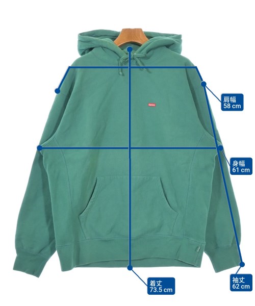 Supreme（シュプリーム）パーカー 緑 サイズ:M メンズ/2200613978064