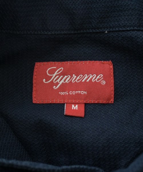 Supreme（シュプリーム）カジュアルシャツ 紺 サイズ:M メンズ/2200613978095