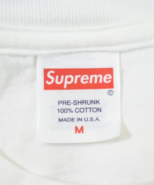 Supreme（シュプリーム）Tシャツ・カットソー 白 サイズ:M メンズ/2200613978248