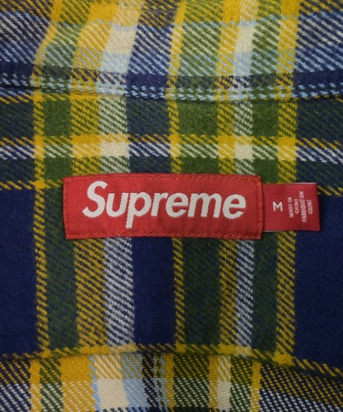 Supreme（シュプリーム）カジュアルシャツ 紺 サイズ:M メンズ/2200621010039