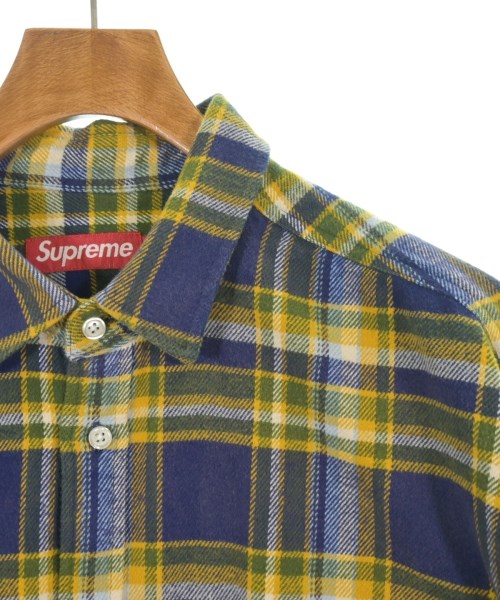 Supreme（シュプリーム）カジュアルシャツ 紺 サイズ:M メンズ/2200621010039