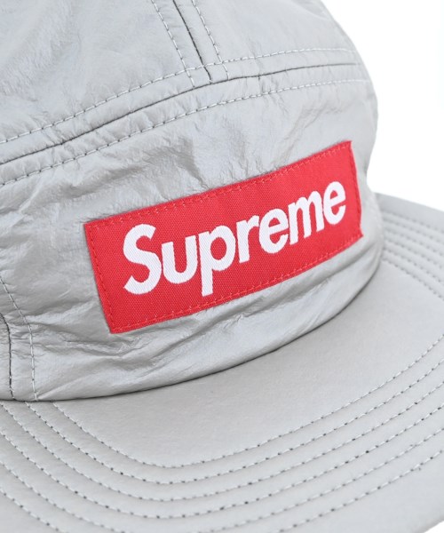 Supreme（シュプリーム）キャップ シルバー サイズ:S/M メンズ/2200621033021