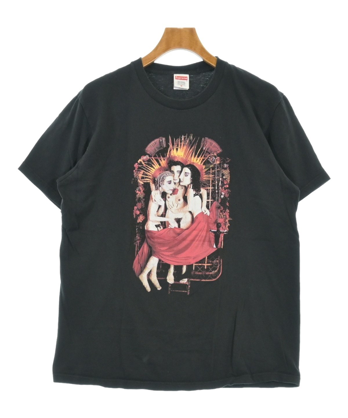 Supreme（シュプリーム）Tシャツ・カットソー 黒 サイズ:M メンズ