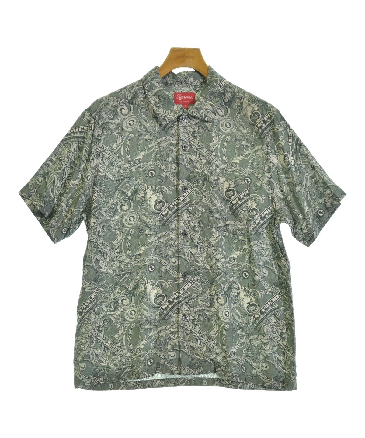 Supreme（シュプリーム）カジュアルシャツ 緑 サイズ:M メンズ