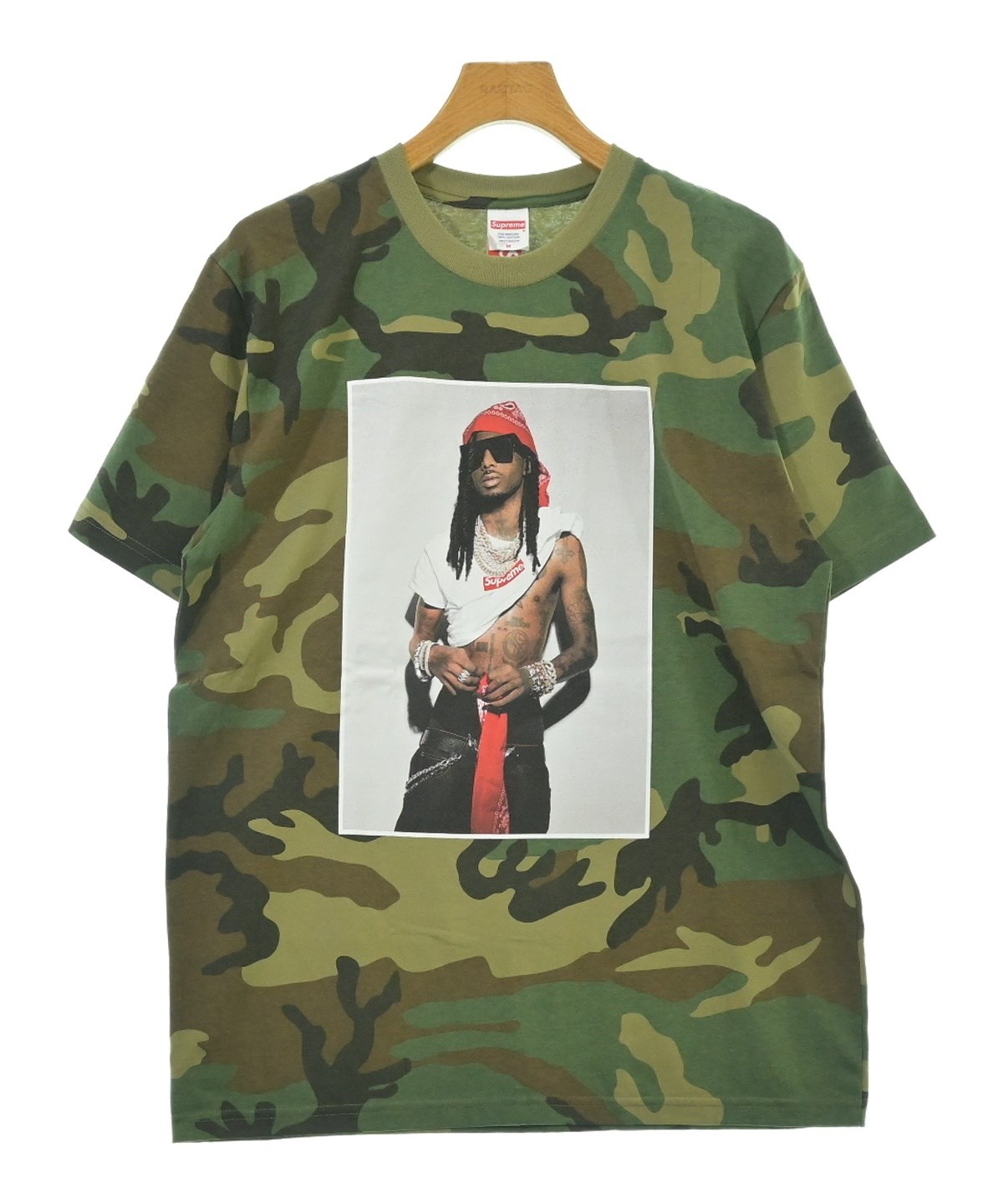 Supreme カモフラージュシャツ Supreme Spiral カモフラージュ Tシャツ | グリーン | FARFETCH JP