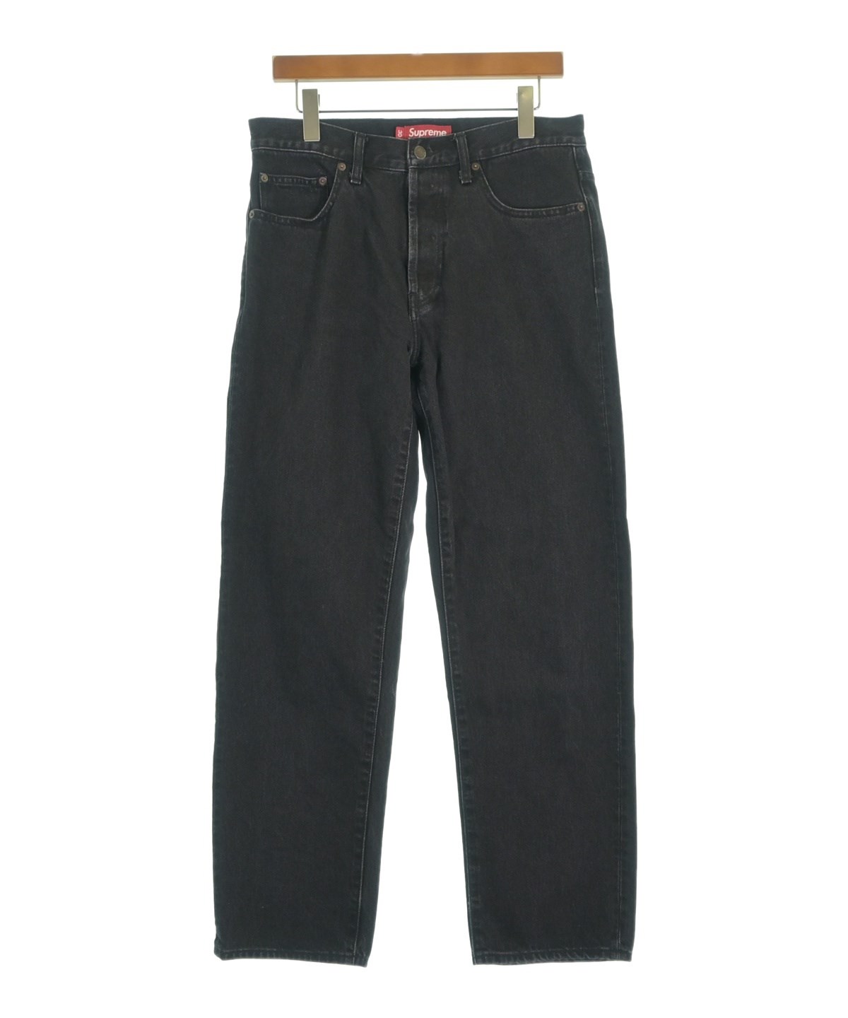 Supreme（シュプリーム）デニムパンツ 黒 サイズ:30(M位) メンズ