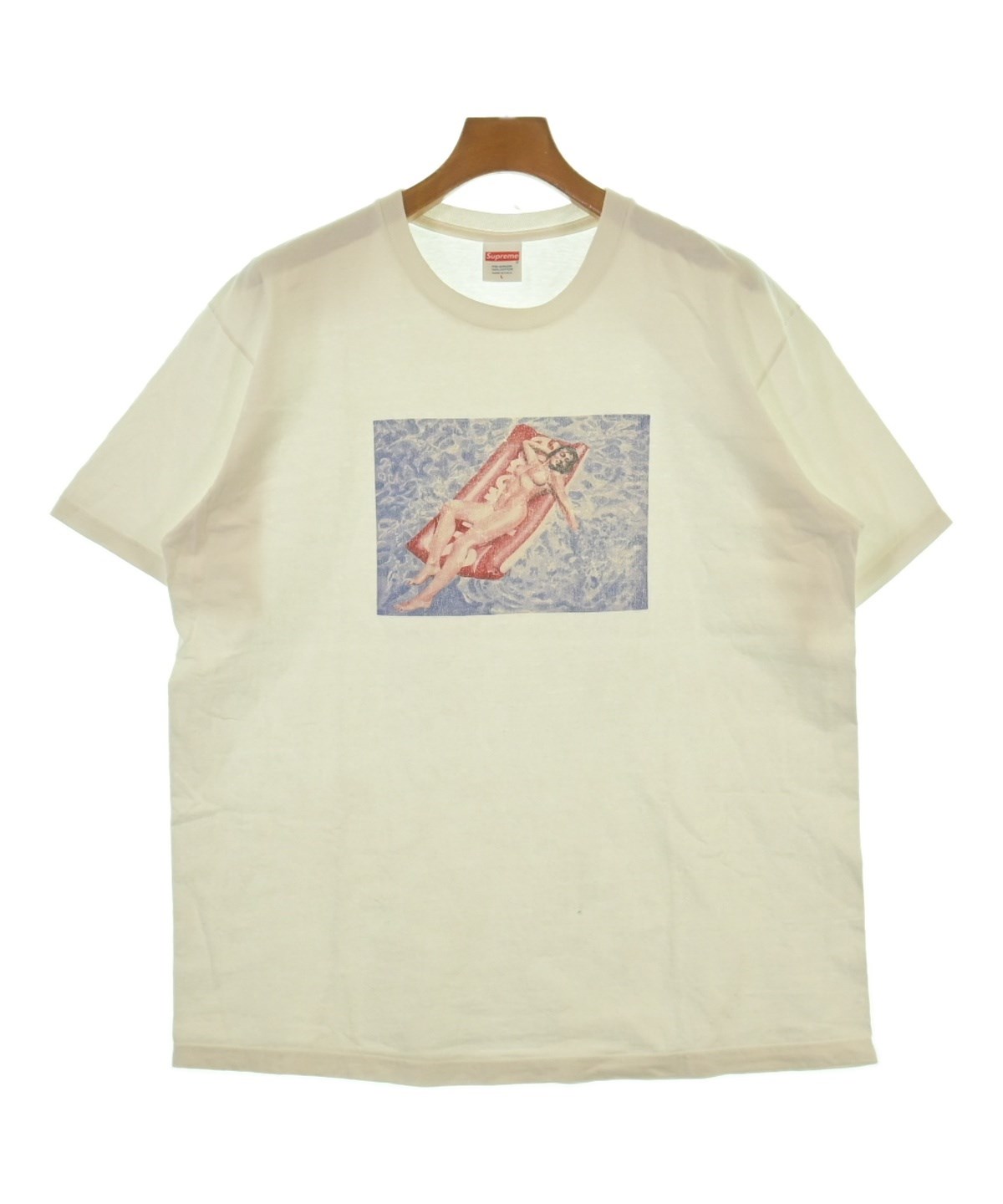Supreme（シュプリーム）Tシャツ・カットソー 白 サイズ:L メンズ  