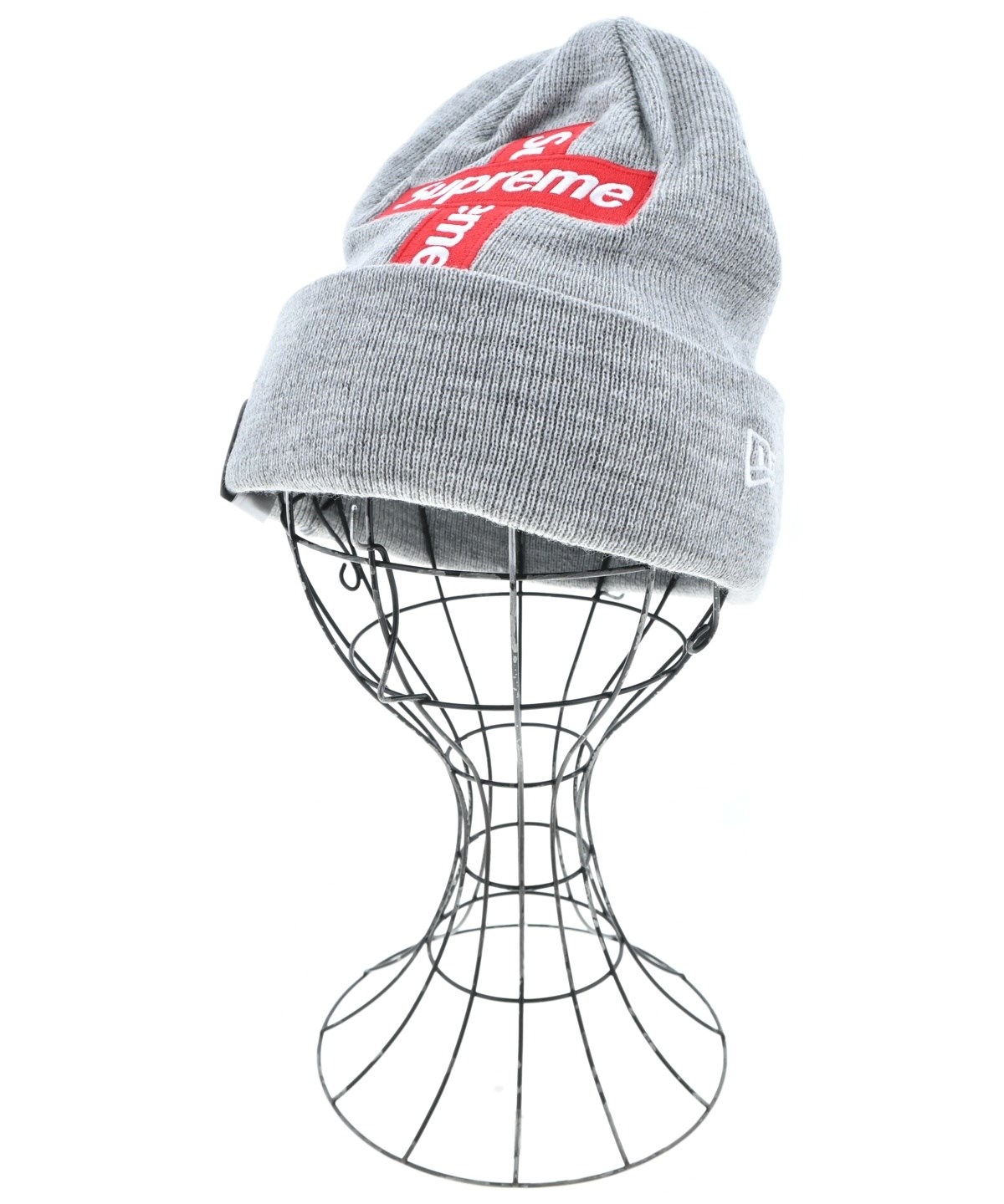 シュプリーム クロシェットビーニー フリーサイズ グレー Supreme シュプリーム 18AW Loose Gauge Beanie ルーズ ゲージ