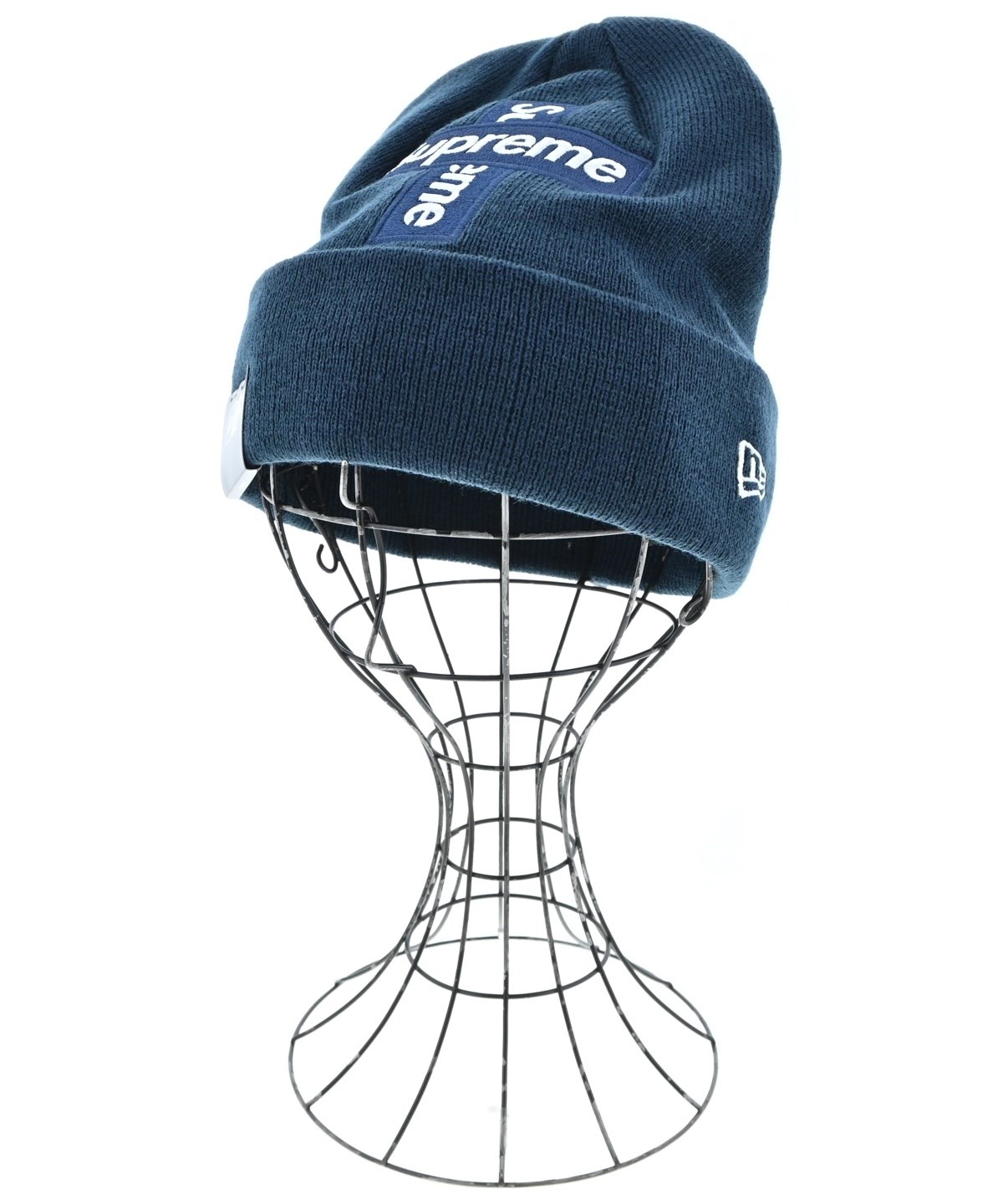 Supreme（シュプリーム）ニットキャップ・ビーニー 紺 サイズ