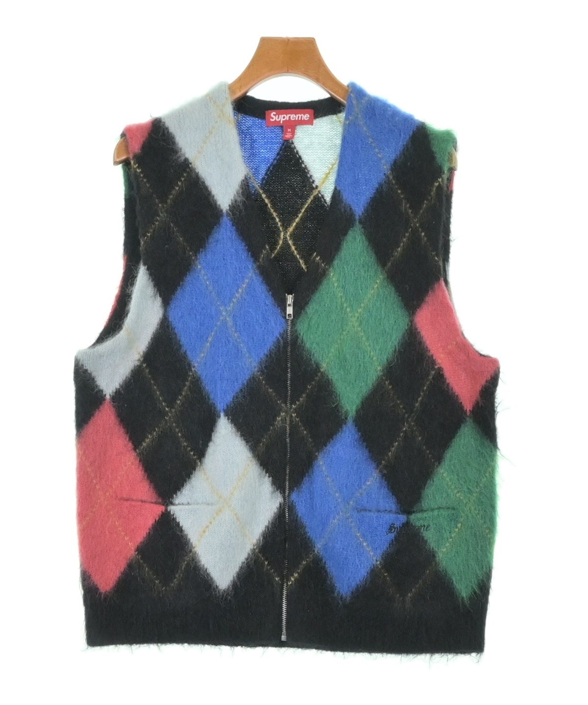 Supreme（シュプリーム）ベスト 黒 サイズ:M メンズ/2200606849128