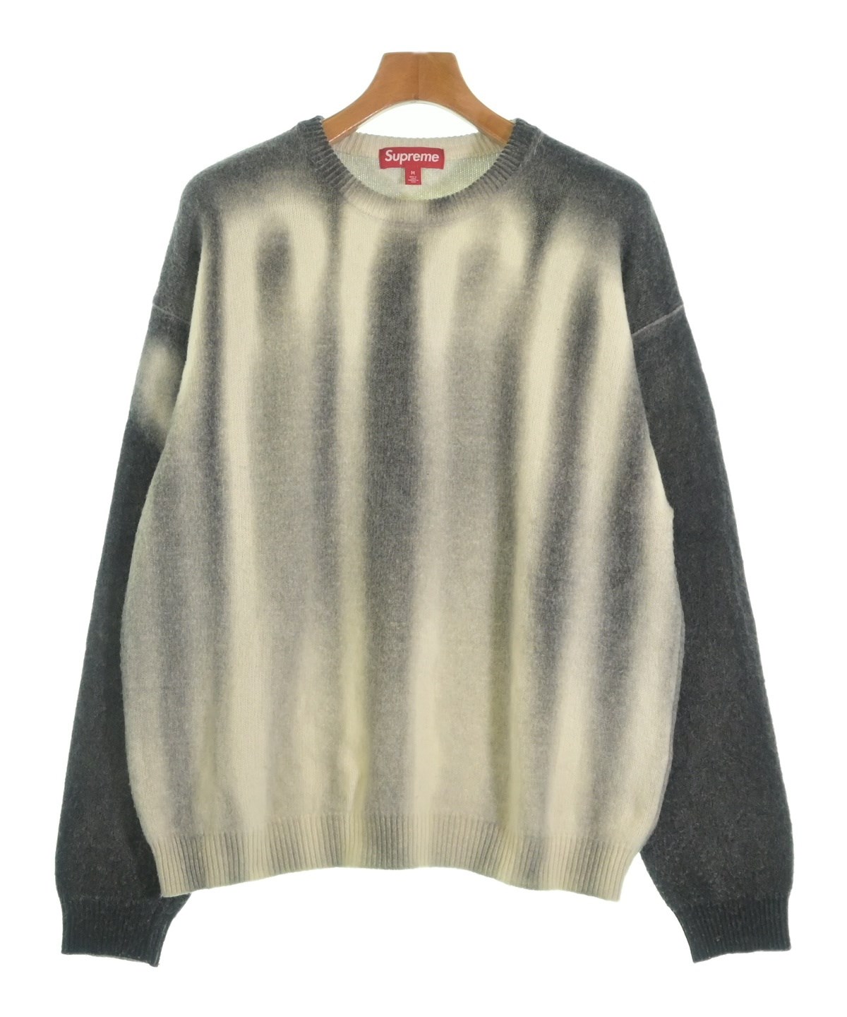 Supreme グレー ニットセーター　Sサイズ Supreme（シュプリーム）ニット・セーター グレー サイズ:M