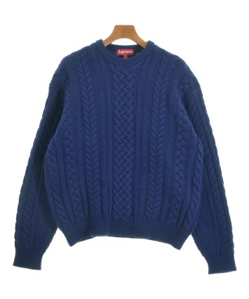 Supreme（シュプリーム）ニット・セーター 青 サイズ:M メンズ