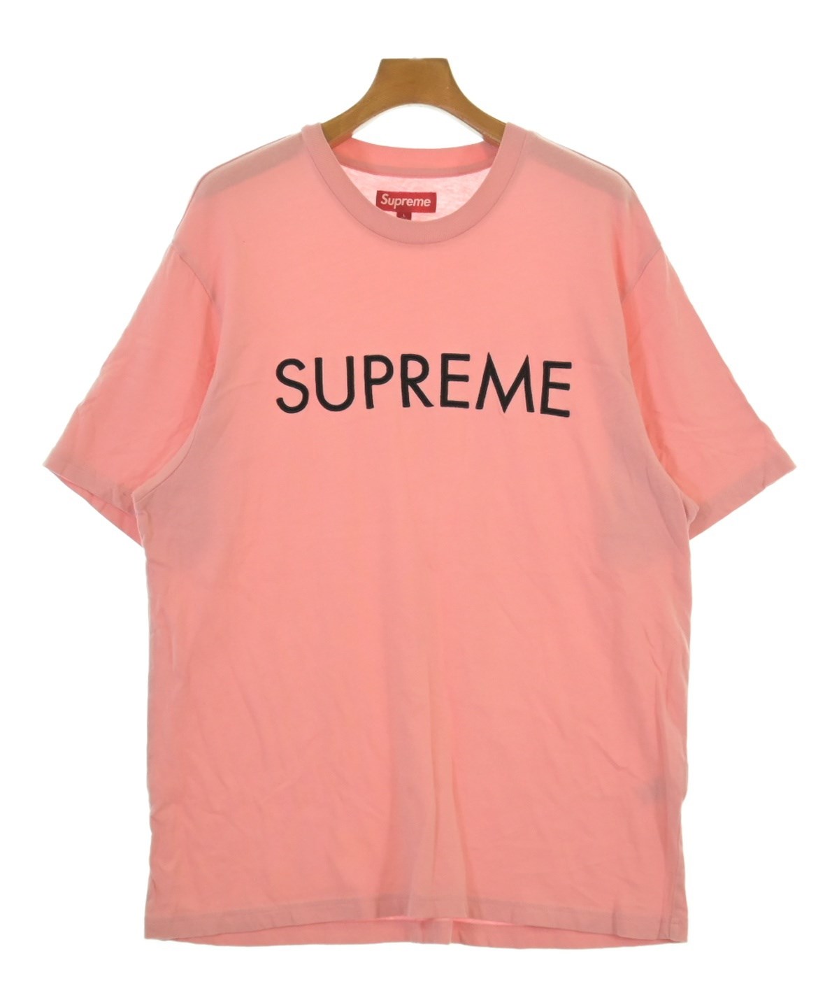 Supreme（シュプリーム）Tシャツ・カットソー ピンク サイズ:L メンズ  