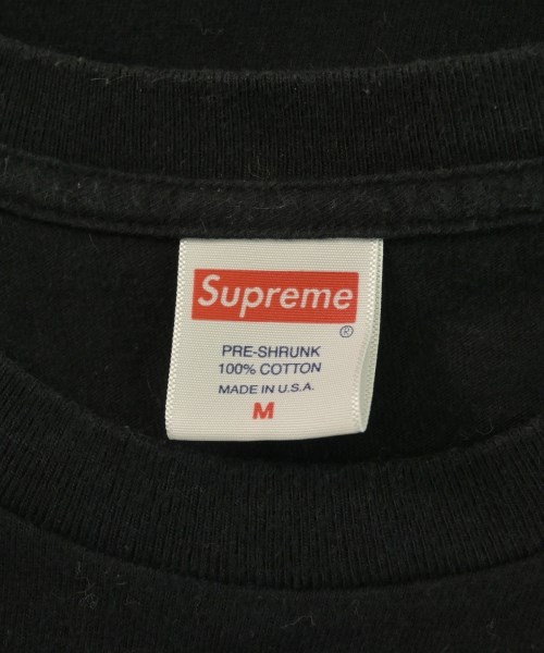 Supreme（シュプリーム）Tシャツ・カットソー 黒 サイズ:M メンズ/2200609715055