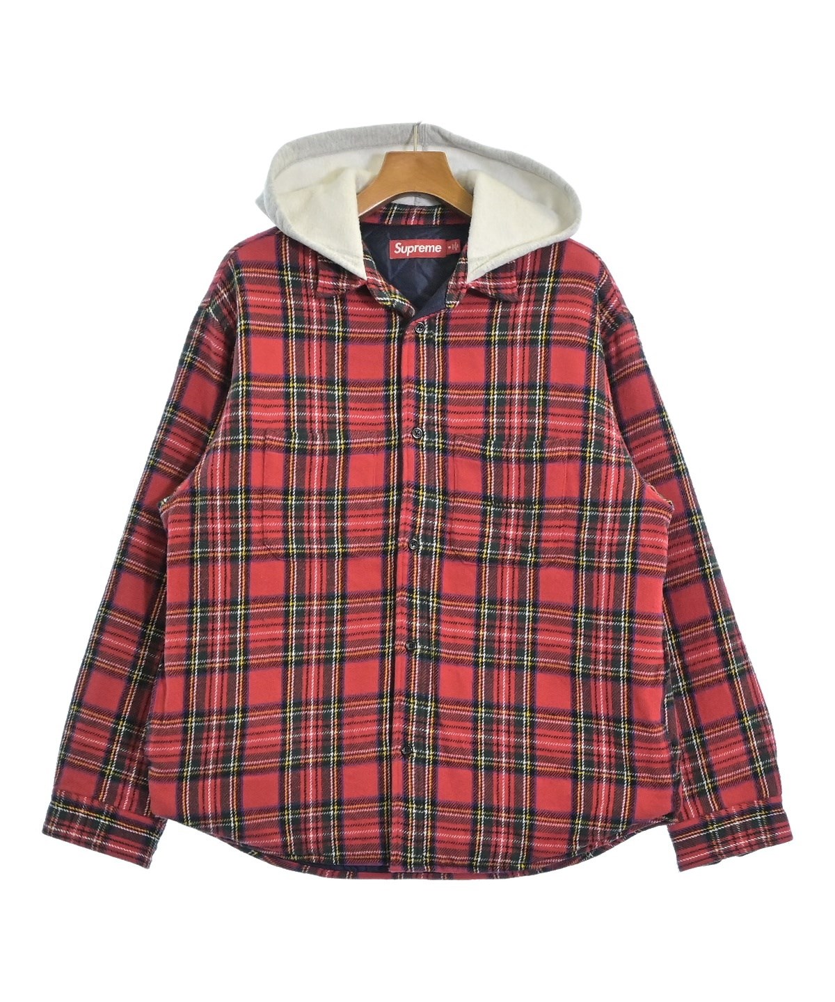 Supreme（シュプリーム）カジュアルシャツ 赤 サイズ:M メンズ 