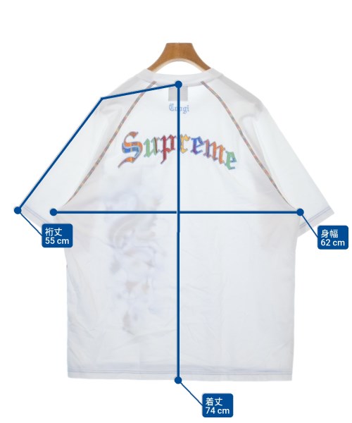 Supreme（シュプリーム）Tシャツ・カットソー 白 サイズ:L メンズ/2200564997060
