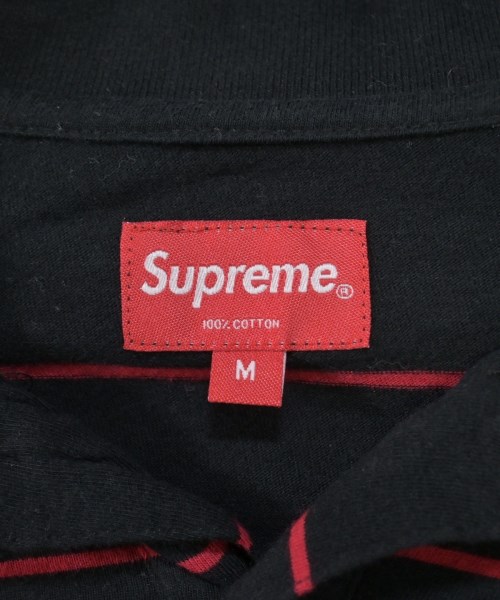Supreme（シュプリーム）ポロシャツ 黒 サイズ:M メンズ/2200560377026
