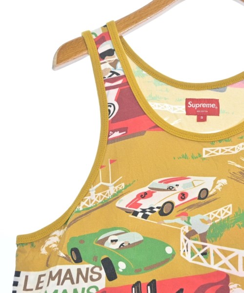 Supreme（シュプリーム）タンクトップ 黄 サイズ:S メンズ/2200565495176