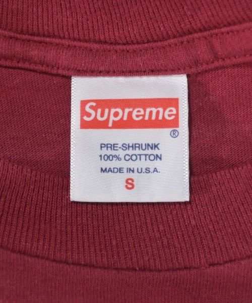 Supreme（シュプリーム）Tシャツ・カットソー 赤 サイズ:S メンズ/2200565791094