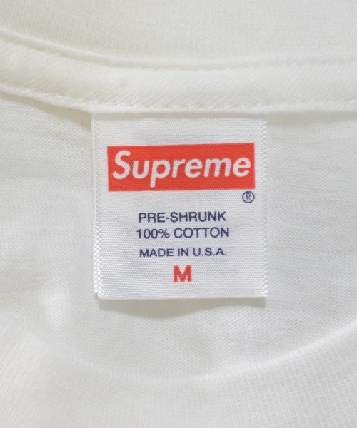 Supreme（シュプリーム）Tシャツ・カットソー 白 サイズ:M メンズ/2200562968185
