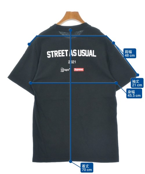 Supreme（シュプリーム）Tシャツ・カットソー 黒 サイズ:S メンズ/2200566230080