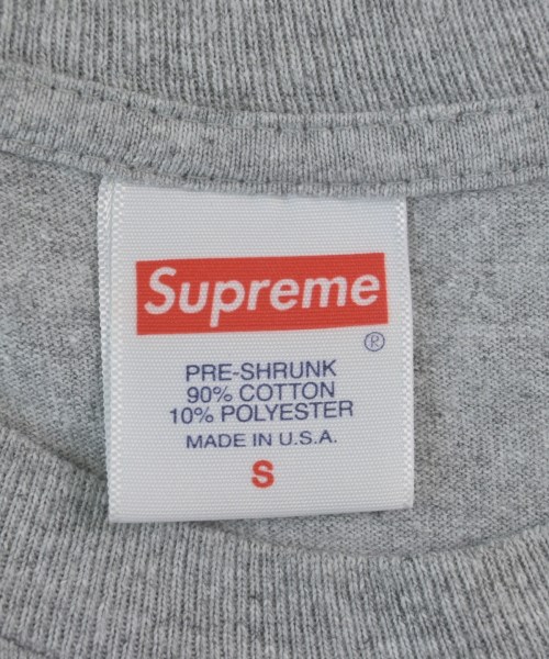 Supreme（シュプリーム）Tシャツ・カットソー グレー サイズ:S メンズ/2200566230097