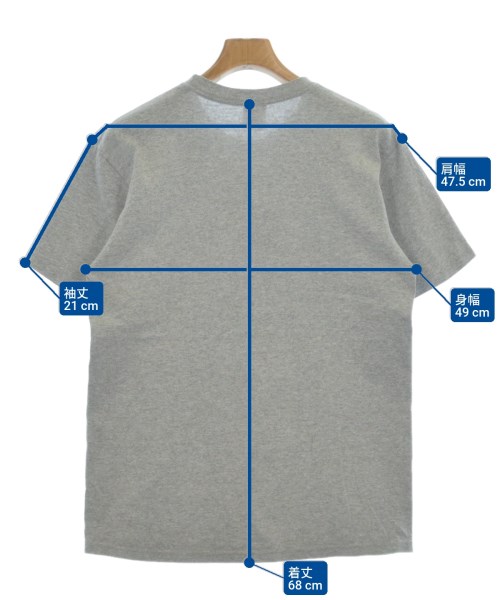 Supreme（シュプリーム）Tシャツ・カットソー グレー サイズ:S メンズ/2200566230097
