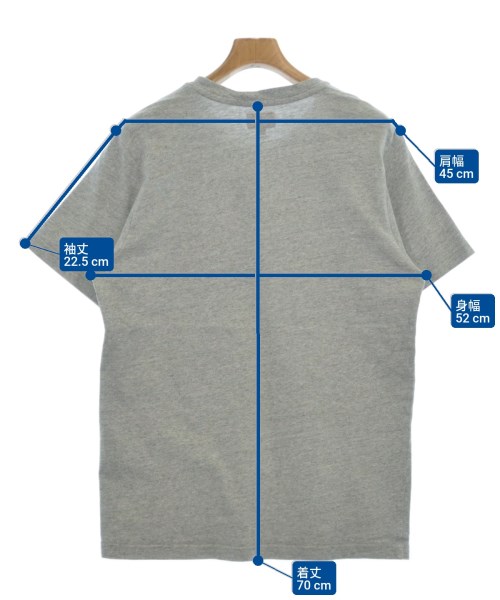 Supreme（シュプリーム）Tシャツ・カットソー グレー サイズ:M メンズ/2200564365104
