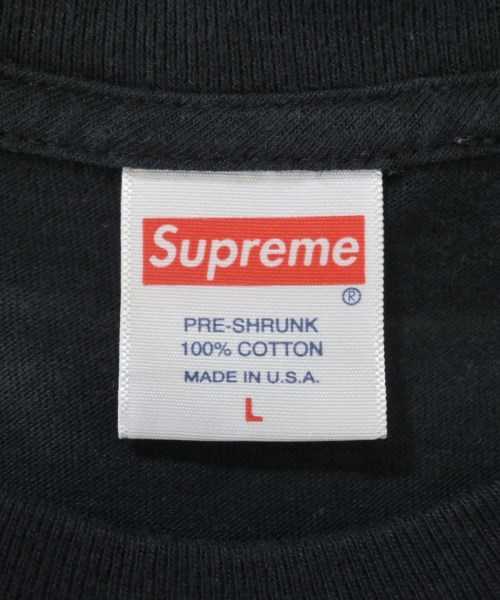 Supreme（シュプリーム）Tシャツ・カットソー 黒 サイズ:L メンズ/2200568738027