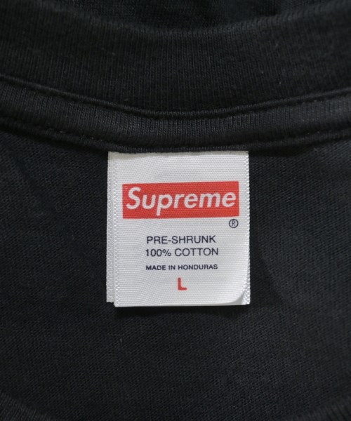Supreme（シュプリーム）Tシャツ・カットソー 黒 サイズ:L メンズ/2200562892190
