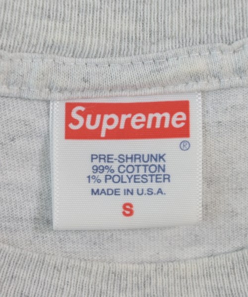 Supreme（シュプリーム）Tシャツ・カットソー グレー サイズ:S メンズ/2200566378133