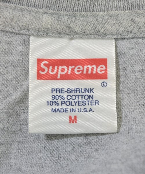 Supreme（シュプリーム）Tシャツ・カットソー グレー サイズ:M メンズ/2200672503085