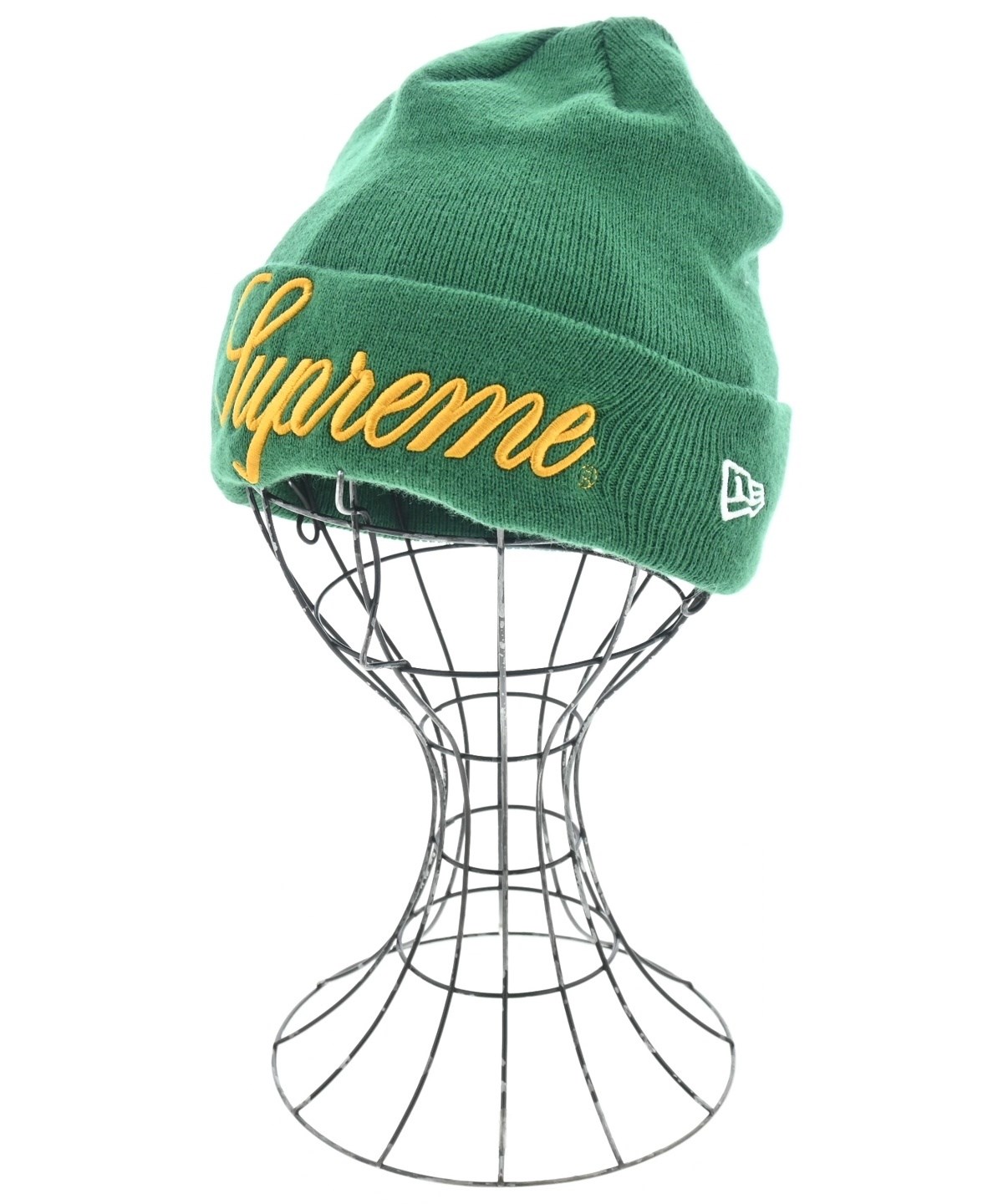 Supreme（シュプリーム）ニットキャップ・ビーニー 緑 サイズ:- メンズ