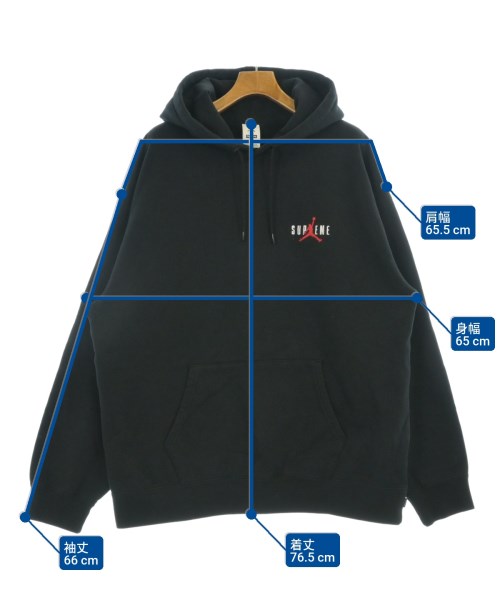 Supreme（シュプリーム）パーカー 黒 サイズ:XL メンズ/2200669845136