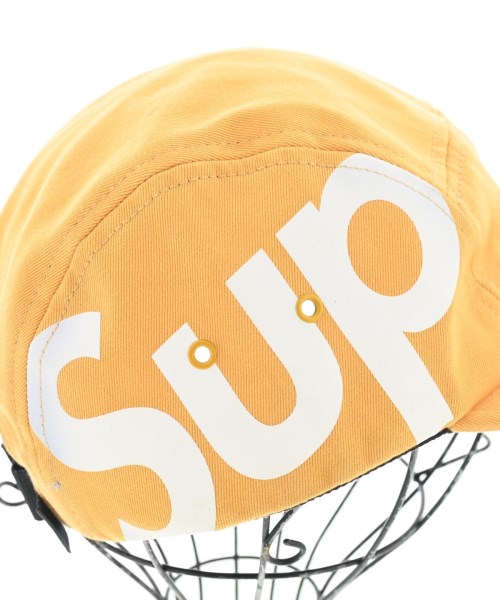 Supreme（シュプリーム）キャップ 黄 サイズ:- メンズ/2200671064105