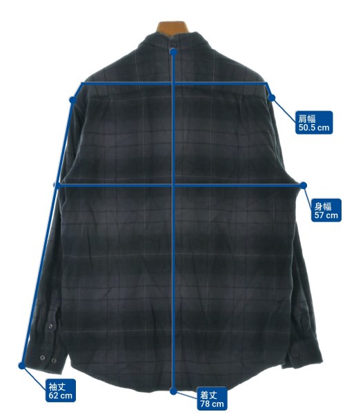 Supreme（シュプリーム）カジュアルシャツ グレー サイズ:L メンズ/2200672847042