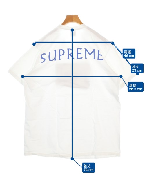 Supreme（シュプリーム）Tシャツ・カットソー 白 サイズ:L メンズ/2200673938053