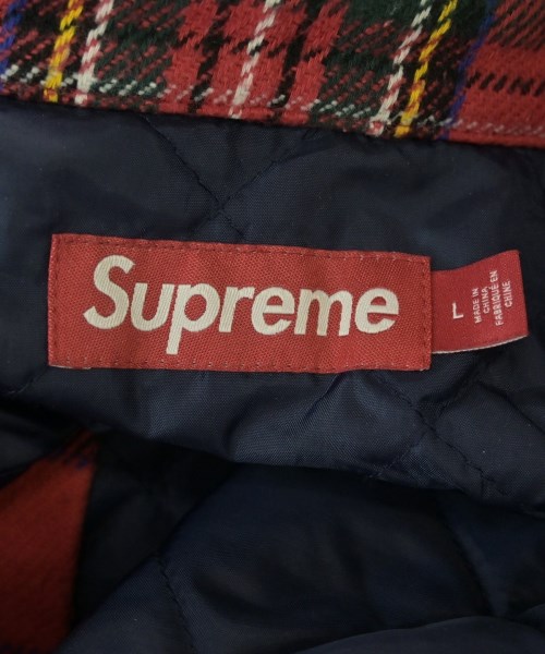 Supreme（シュプリーム）カジュアルシャツ 赤 サイズ:L メンズ/2200673965042