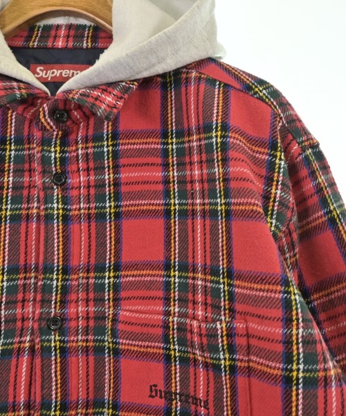 Supreme（シュプリーム）カジュアルシャツ 赤 サイズ:L メンズ/2200673965042