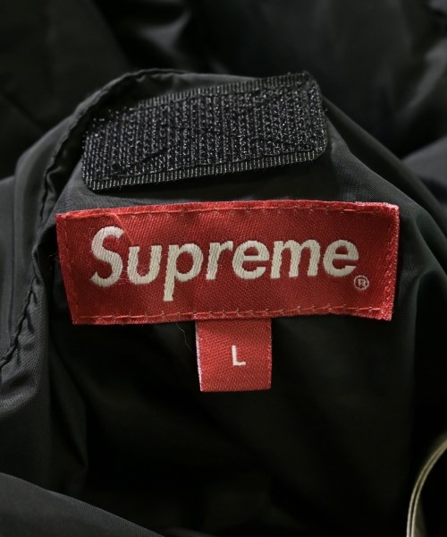 Supreme（シュプリーム）ダウンジャケット/ダウンベスト 黒 サイズ:L メンズ/2200673985019