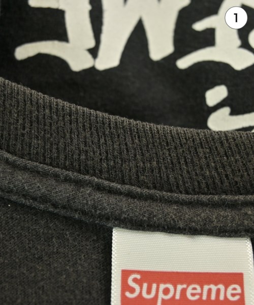 Supreme（シュプリーム）Tシャツ・カットソー 黒 サイズ:XL メンズ/2200674007079