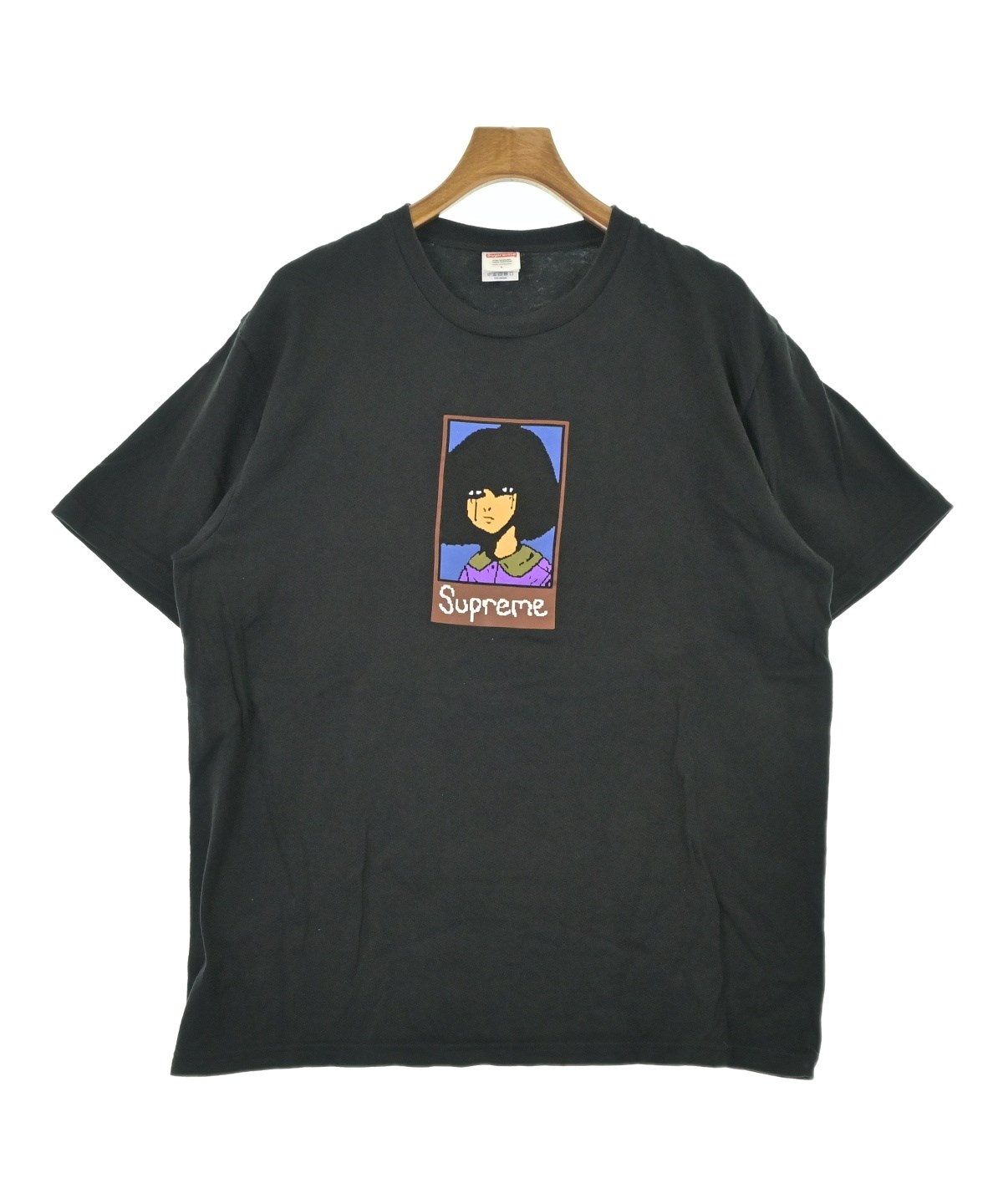 Supreme（シュプリーム）Tシャツ・カットソー 黒 サイズ:L メンズ