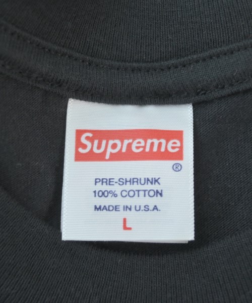 Supreme（シュプリーム）Tシャツ・カットソー 黒 サイズ:L メンズ/2200673344113