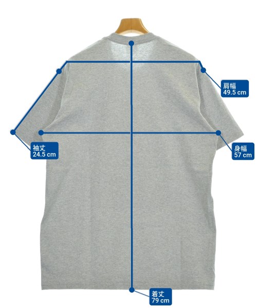 Supreme（シュプリーム）Tシャツ・カットソー グレー サイズ:L メンズ/2200673344120