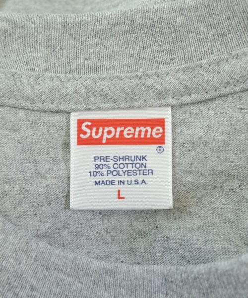 Supreme（シュプリーム）Tシャツ・カットソー グレー サイズ:L メンズ/2200673344137