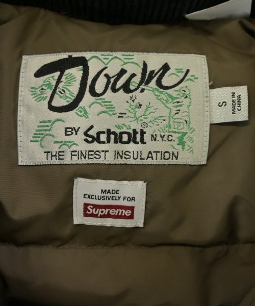 Supreme（シュプリーム）ダウンジャケット/ダウンベスト 黒 サイズ:S メンズ/2200662893035