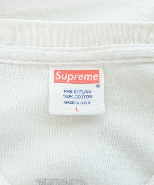 Supreme（シュプリーム）Tシャツ・カットソー 白 サイズ:L メンズ/2200674737037
