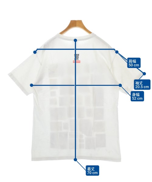 Supreme（シュプリーム）Tシャツ・カットソー 白 サイズ:L メンズ/2200674737037
