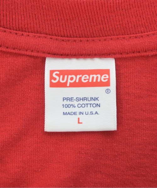 Supreme（シュプリーム）Tシャツ・カットソー 赤 サイズ:L メンズ/2200675278119